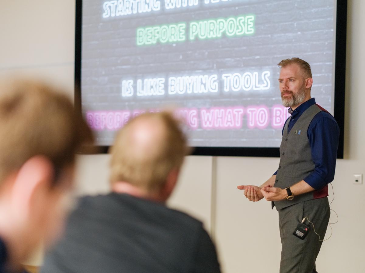 Stop Opening Presentations with Your Credentials